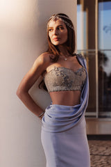 Dazzling Sweetheart Strapless Satin Mermaid Prom Dresses Sleeveless Beads With Flower