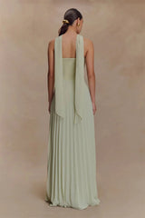 Chic Strapless Sleeveless Prom Dresses Floor Length With Pleats