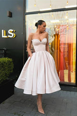 Classy Sparkle beaded Short Sweetheart Puffy Princess Homecoming Dresses-ballbellauk