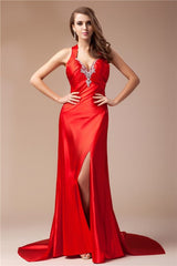 Elegant V-Neck Sleeveless Long Elastic Woven Elegant Evening Dress-ballbellauk