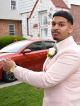 Elegant 2 Pieces Shawl Label Prom Men Suits One Button Prom Tuxedo