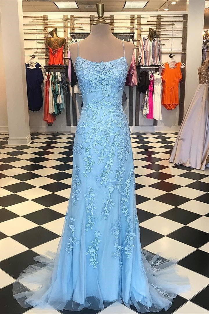 Amazing Mermaid Prom Dress UK With Tulle and Appliques-ballbellauk