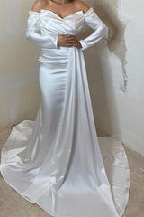 Beautiful Sweetheart Off-The-Shoulder Mermaid Evening Dress-ballbellauk