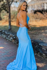 Classy Ruched V-neck Sleeveless Prom Dress-ballbellauk