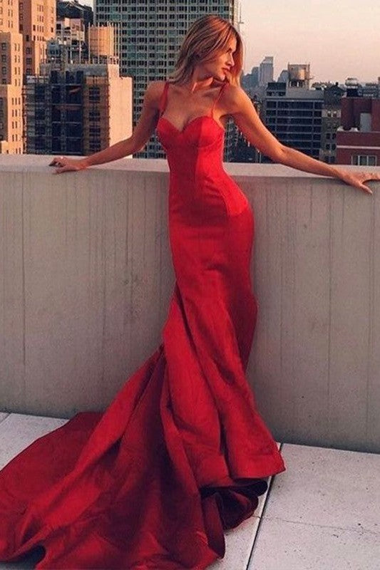 Designer Sheath Ruffles Sweetheart Sleeveless Court Train Prom Dress-ballbellauk