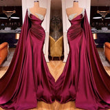 Elegant Mermaid Beadings Evening Evening Dresses WIth Ruffles-ballbellauk