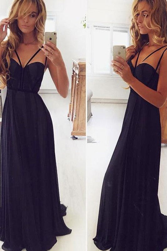 Gorgeous Chiffon Ruffles Sweetheart Sleeveless Prom Dress-ballbellauk