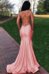 Gorgeous Ruffles V-neck Sleeveless Prom Dress-ballbellauk