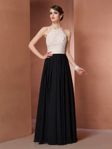 Gorgeous Scoop Beading Sleeveless Long Evening Dress Chiffon-ballbellauk