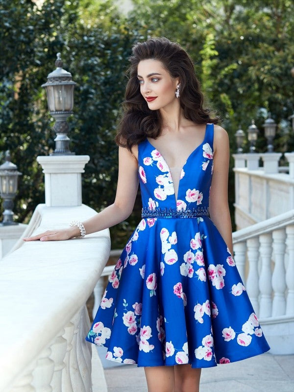 Gorgeous Straps Sleeveless Crystal Elegant Evening Dress-ballbellauk