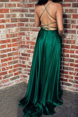 Gorgeous Straps Sleeveless Ruffles Silk like Elegant Evening Dress-ballbellauk