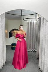 Luxurious A-Line Evening Dress with Spaghetti-Straps & Lace-Up Back-ballbellauk