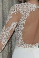 SheathJewel Long Sleeves With Appliques Long Spandex Dress-ballbellauk