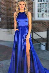 Sleeveless Amazing Jewel Ruffles Stretch Crepe Prom Dress-ballbellauk