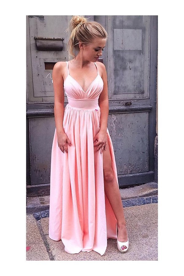 Sleeveless Amazing Straps Long Ruched NS Elastic Woven Elegant Evening Dress-ballbellauk